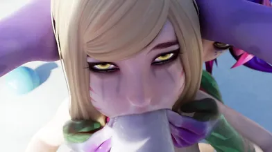 Ahris Co-op Throating Angle 4 [SleepyKeeper]