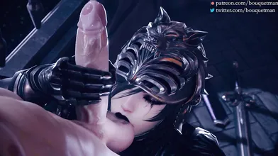Handjob & Masturbation Soul Calibur Porn Animation (Bouquetman)