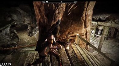 The Hottest Skyrim Animal Mansion Sex Ever! (With a Horny Troll)