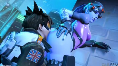 Tracer Tries Widows Meaty Buns [Quilsfm]