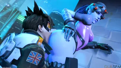 Tracer Tries Widows Meaty Buns [Quilsfm]