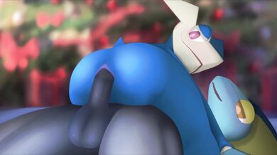 Exploring the Depths of Pleasure with Greninja and Inteleon in High Definition (Enokimaru)