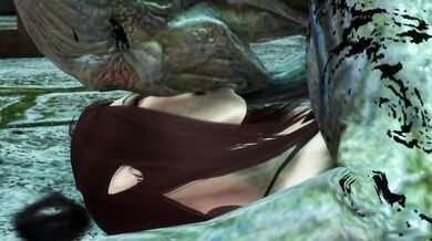 A beautiful elven maiden is taken by a group of voracious monsters and used for their pleasure in this epic gangbang scene