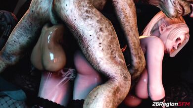 Hot Sexy Bridesmaids in Sensual Lingerie and Heels - Hentai Shorts Compilation