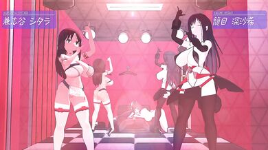 The Hentai Adventures of Shira, Fuka, Nozomi and Otsu [Wink_MMD]