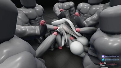 The One-eyed Monster Incarnate ravages a young woman in front of her shocked family!