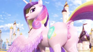 The hottie Cadance cant seem to control herself as shes swept away by a sudden burst of heat from her inner Clopician!