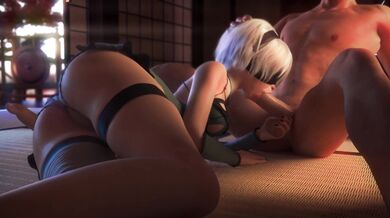 The sexiest blowjob in lingerie, brought to you by VG Erotica!