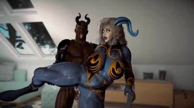 Steamy demon sex