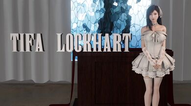 Tifa in a Wedding Dress [Lazyprocrastinator]