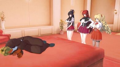 The Perverted Passion of Riser and His F*cking DXD Goddesses