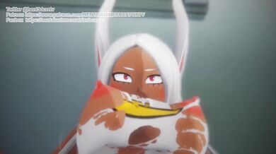 Watch as Mirko, Rumi, Usagiyama and the cast of My Hero Academia come together in this hot 3D hentai video