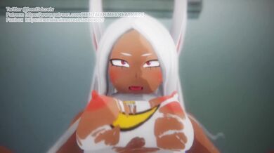 Watch as Mirko, Rumi, Usagiyama and the cast of My Hero Academia come together in this hot 3D hentai video