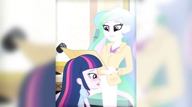 Twilight is Celestias Favourite Student~! MLP Animation With Voice Acting