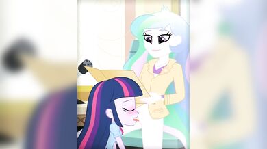 Twilight is Celestias Favourite Student~! MLP Animation With Voice Acting