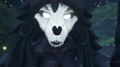 Watch as these two girls explore the deep, dark woods and stumble upon a group of horny monsters who are ready to mate!