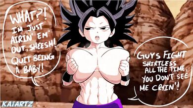 Two horny girls wearing sweaty sweaters take turns stuffing each other with their fingers and toys, featuring Pseudo Cel & KaiArtz