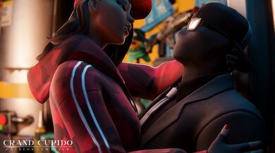 Watch as the Fortnite player Ruby gets pounded by her lover in this erotic porn video