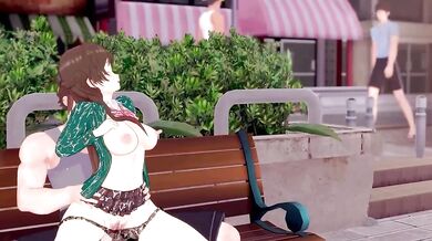 Chizuru, the NTR Queen, gets fucked by her best friend and a BBC while watching HMV