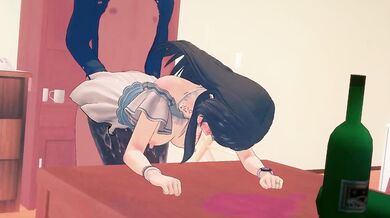 Chizuru, the NTR Queen, gets fucked by her best friend and a BBC while watching HMV