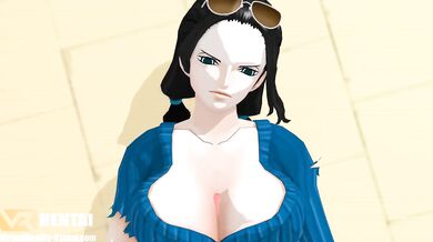 One Piece: Nico and Robins 3D Paizuris, a Hentai Porn Parody!