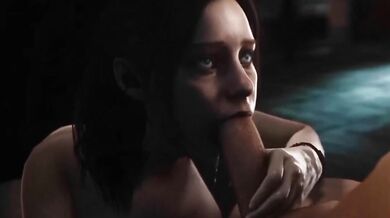 This is a pornographic video of a man and woman having passionate sex while the female character talks about her favorite real estate agent
