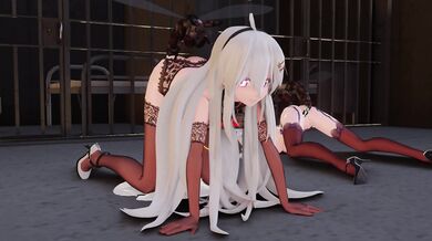 A Naughty Maid is Punished by Horny Bugs in This Sultry Hentai Video!