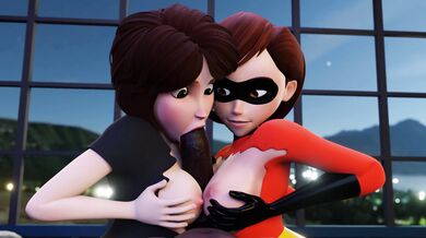 Cassandra and Helens Black Asses Saved by a 4K Ultra HD Video Camera