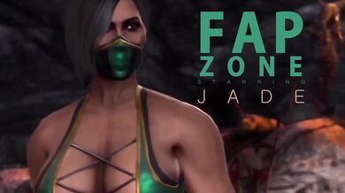 -------------------- Watch Jade give a hot blowjob and get fucked doggy style in the FapZone!