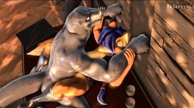 The Lustful Adventures of Carmelita Fox and the Lizardmen - Starring Mr Safety Lion