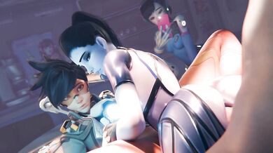 Sex with two girls in the forest, they cant get enough!