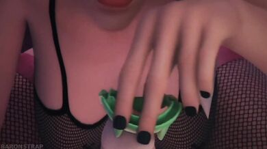 Baron Straps Fucktacular Halloween with Ashe and Mercy!