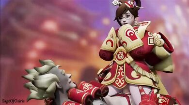 Sexy nurse Mei rides the mighty cock of Sageofosiris, and it tastes so sweet!