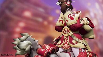 Sexy nurse Mei rides the mighty cock of Sageofosiris, and it tastes so sweet!