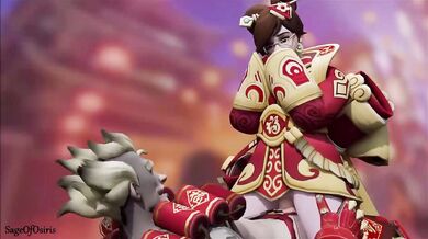 Sexy nurse Mei rides the mighty cock of Sageofosiris, and it tastes so sweet!