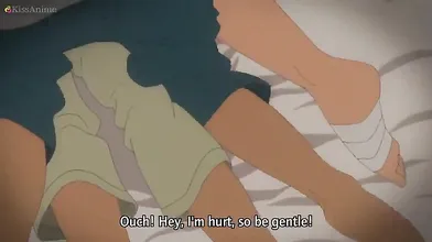 A sexy couple has a wild threesome with a giant slug-like creature in a desolate wasteland setting