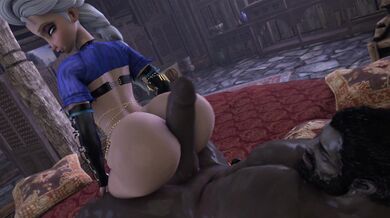 Elsas Hot Dogging Adventure with Dominic Santiago (SPICY)