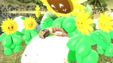 Blooming flowers and sexy gardeners!