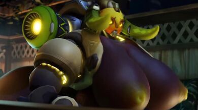 Watch the hot Orisa slut get titfucked by her boss in this amazing hentai porn video!