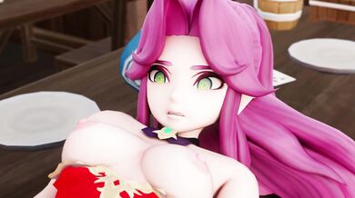 Watch as Angela defeats four big dicks in her ass!