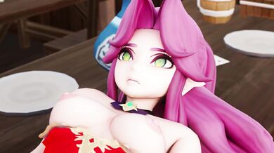 Watch as Angela defeats four big dicks in her ass!