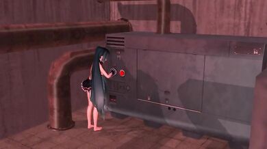 [Chibitayo] Miku tries to escape(insect)