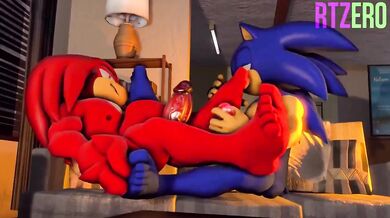 Watch Sonic and Knuckles get hot and steamy in part 3 of this RT Zero series