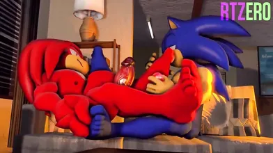 Watch Sonic and Knuckles get hot and steamy in part 3 of this RT Zero series