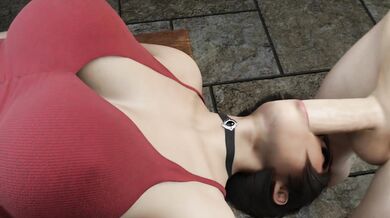 Ada Wong Taken from Behind by a Monstrous Cock in the Dirt Den [HentaiPornParadise]