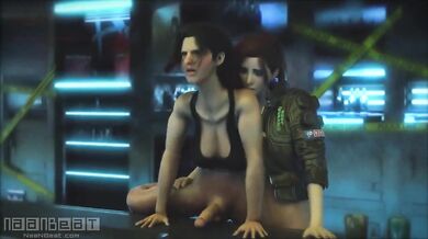 Glitchy VR Hentai Mixup: Claire Russell | Cyberpunk 2077 {Chaotic}Nightmare}Nbeats }