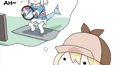 Getting Fit with Mr Sharky: A Workout Video for All Genders and Species!