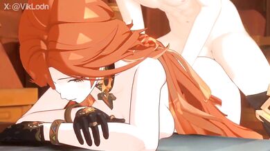 Watch how Mavuika, the busty housewife, takes on two hung studs at once in a wild threesome