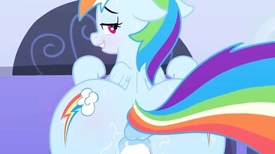 Pounding the Rainbow: A XXX Parody Starring Rarity