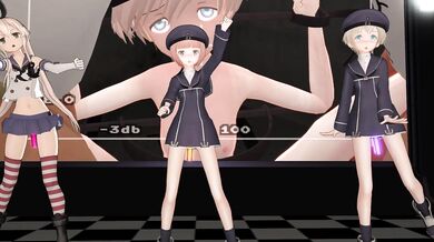 Undead Enemies of Shimakaze Z1 and Z3 - Hentai Animation